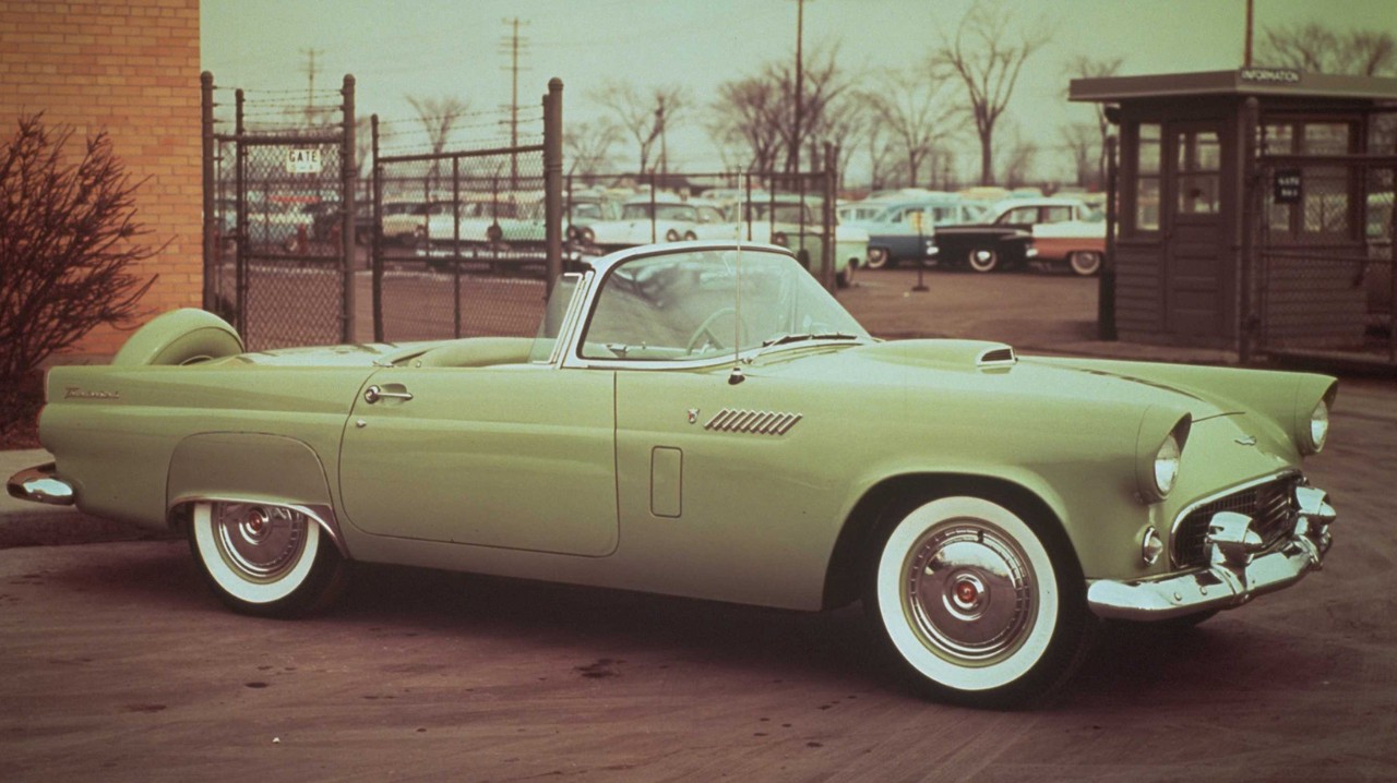 Ford Thunderbird car 1955 model
