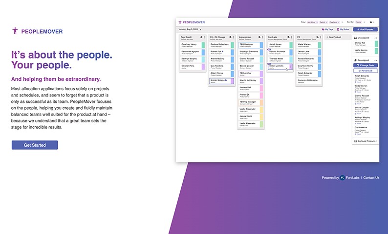 Peoplemover software