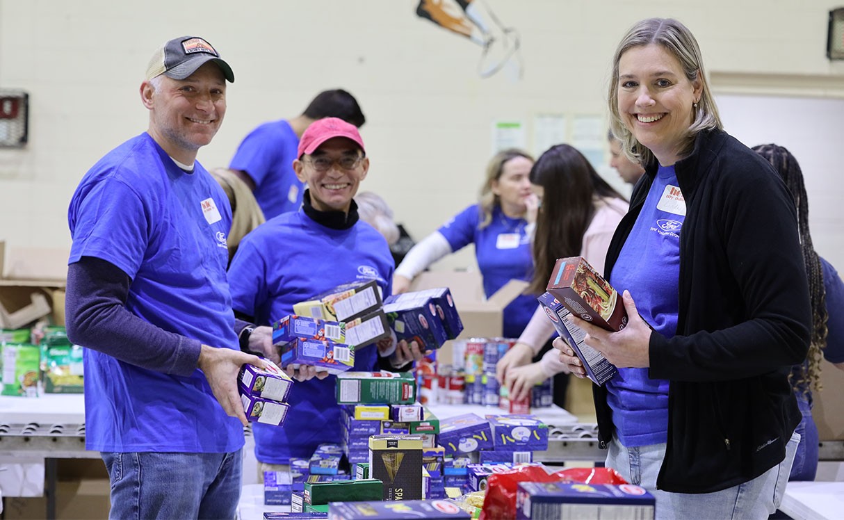 Ford volunteers